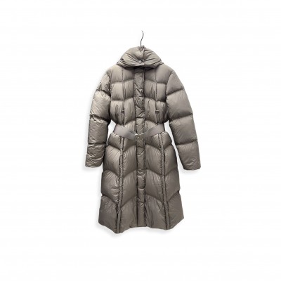 BURBERRY HOODED LONG DOWN JACKET 